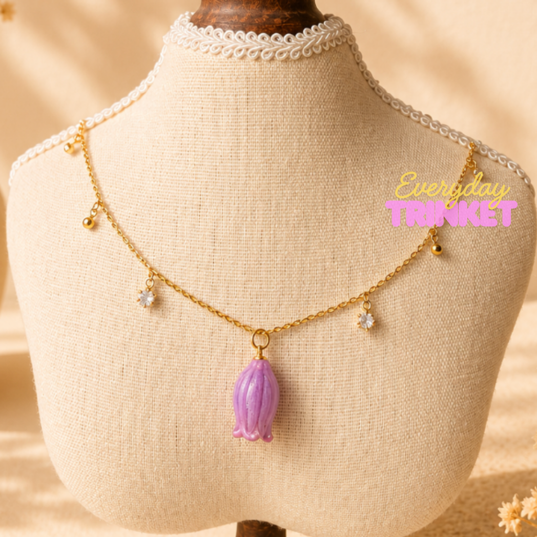 Japanese Bellflower Necklace