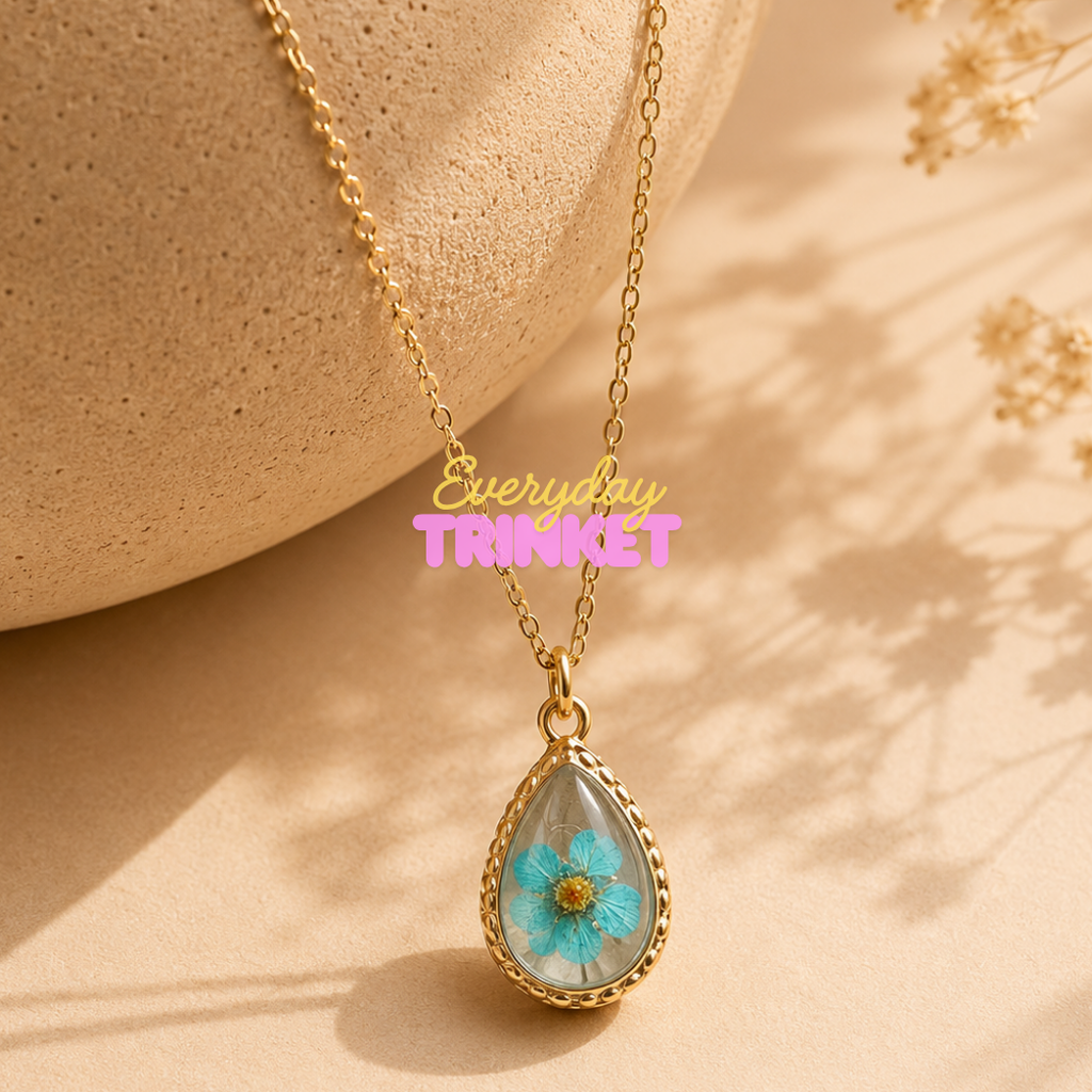 Little Narcissus Waterdrop Necklace