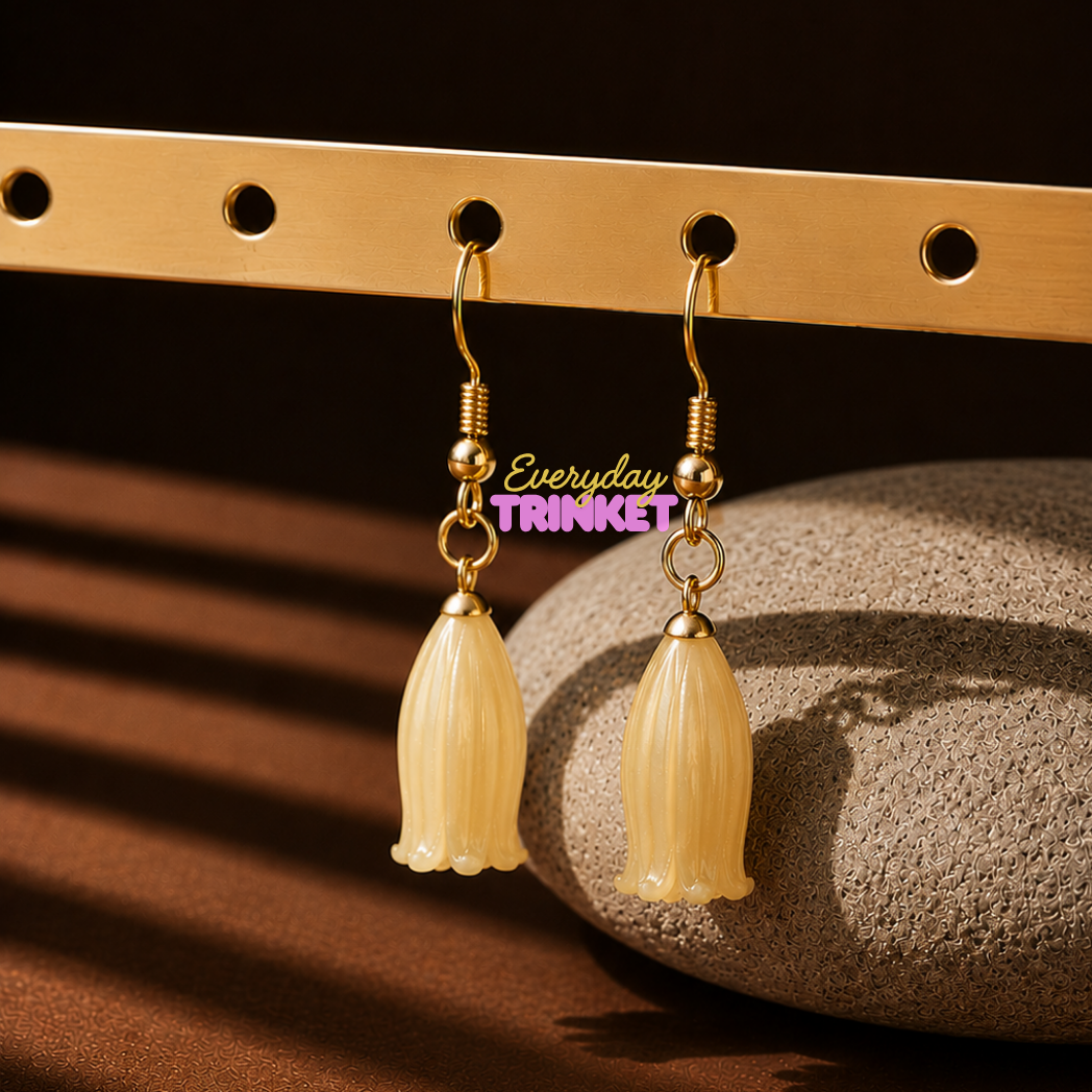 Japanese Bellflower Earring