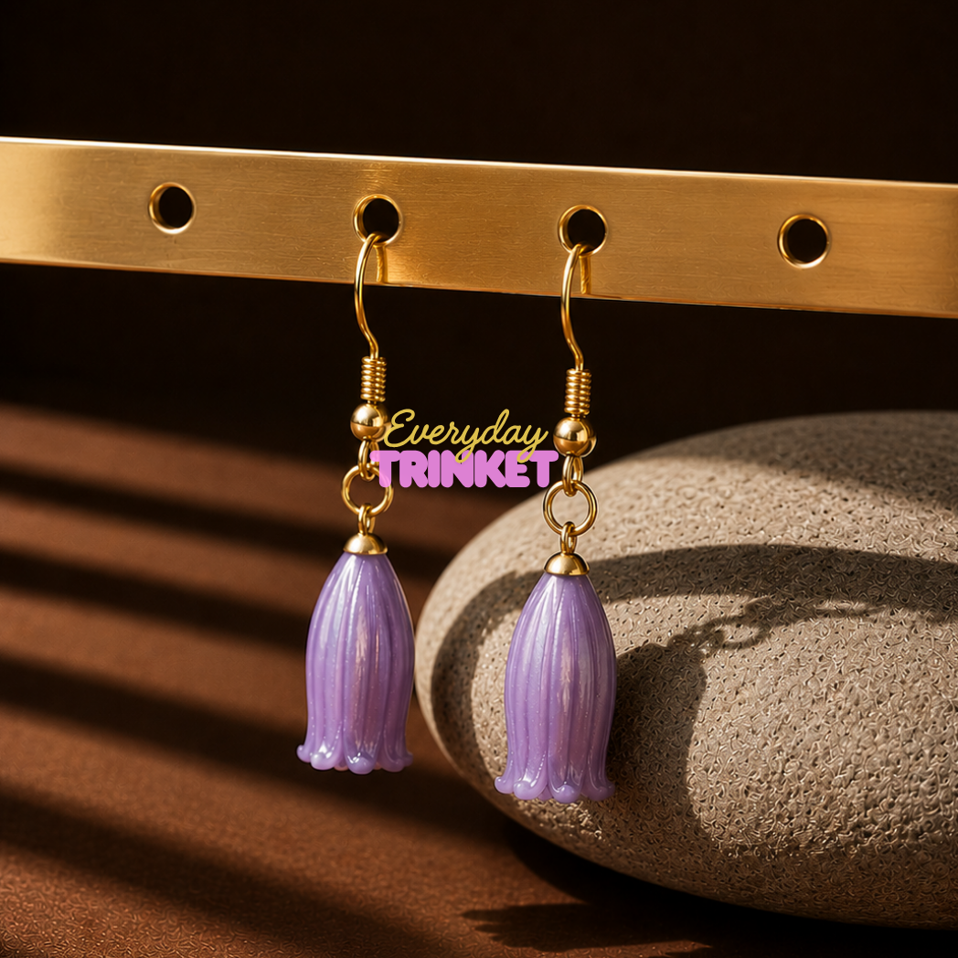 Japanese Bellflower Earring